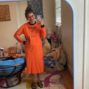 🧡Lazy Oaf Thanks 4 Nothing Dress🧡
